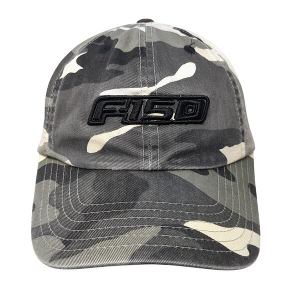 Ford F-150 Slideback Hat Multicolor One Size Camo Adjustable Embroidered - Picture 1 of 10